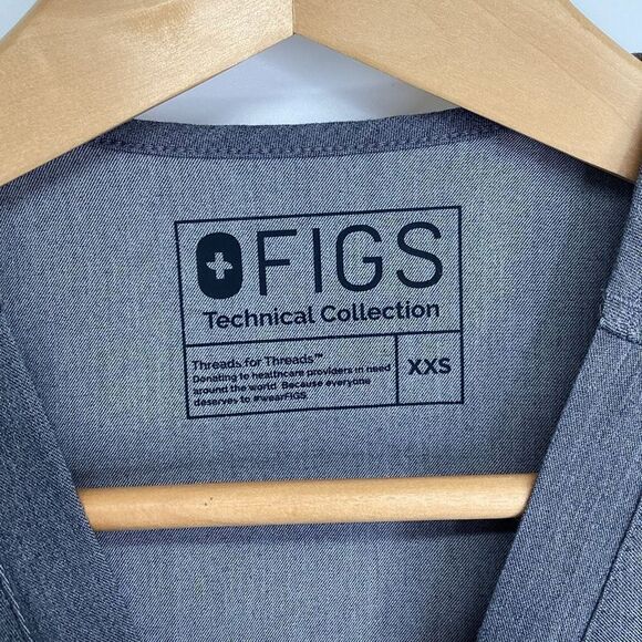 Ladies Figs Technical Collection‎ Scrub Top - Picture 3 of 6